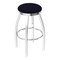 Holland Bar Stool Co 30" Swivel Bar Stool, Chrome Finish, Canter Twilight Seat 80230CH002 - alternate 1